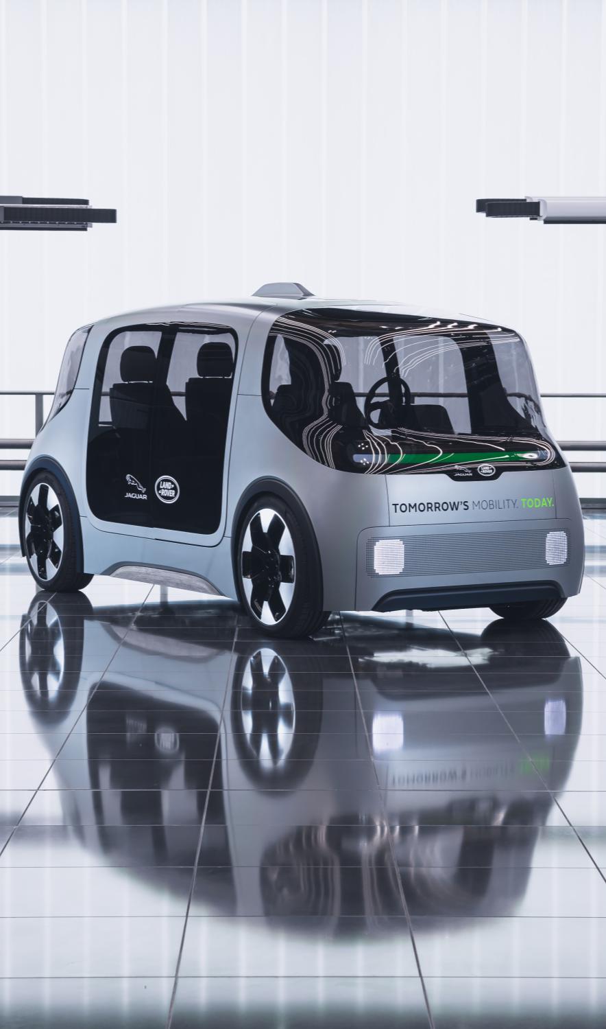 Project Vector autonomous mobility concept in a bright design studio